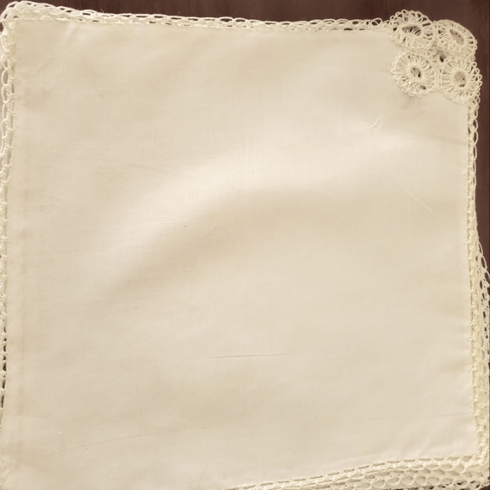 6 Handmade Linen Cocktail Napkins